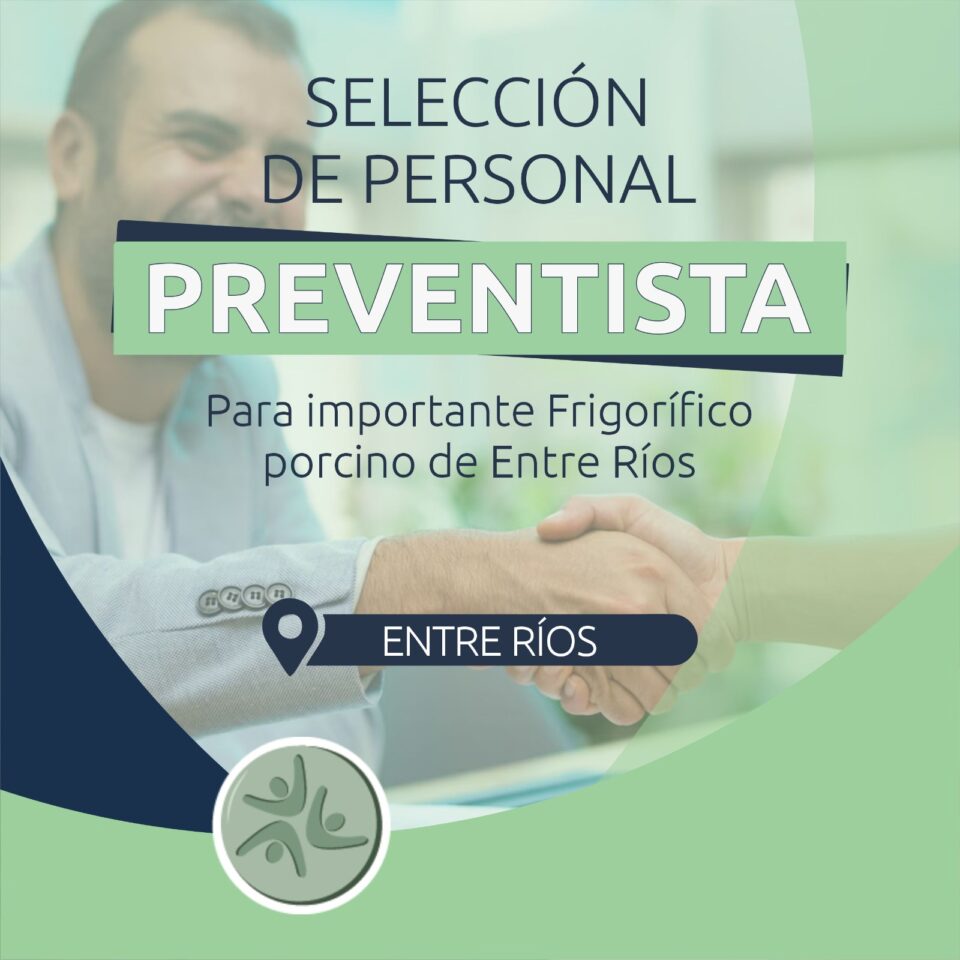 Seleccion de personal – Preventista