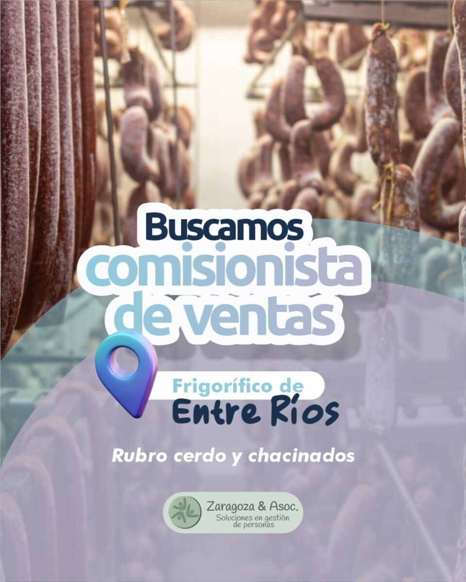 Selección de personal – Comisionista por ventas