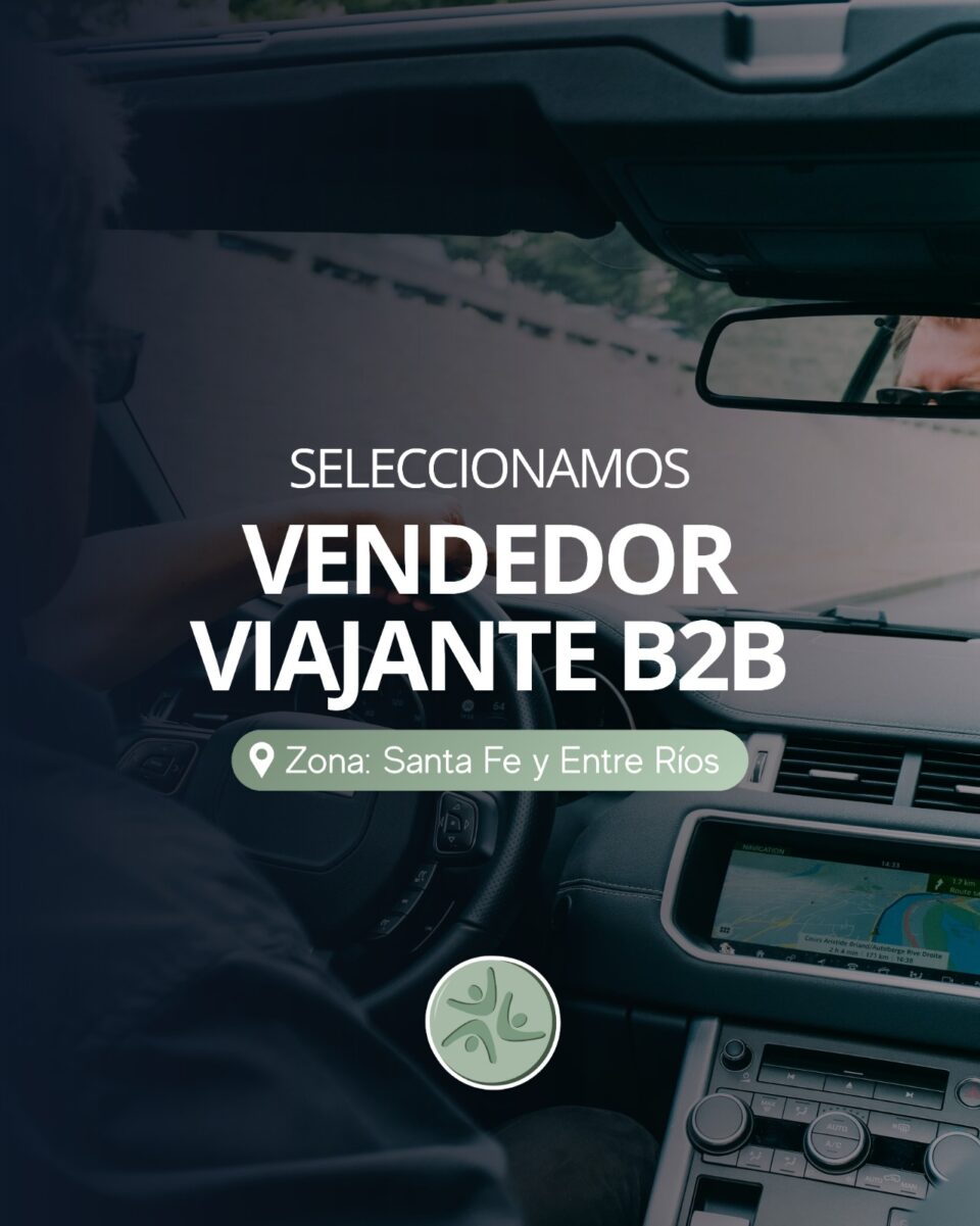 Selección de personal – Vendedor Viajante
